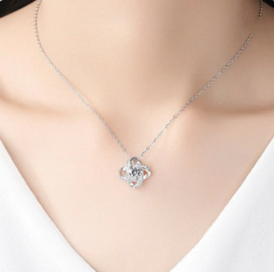 Rotating Lucky Heart Necklace