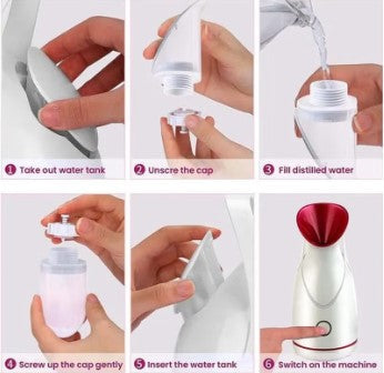 Nano Ionic Facial Steamer