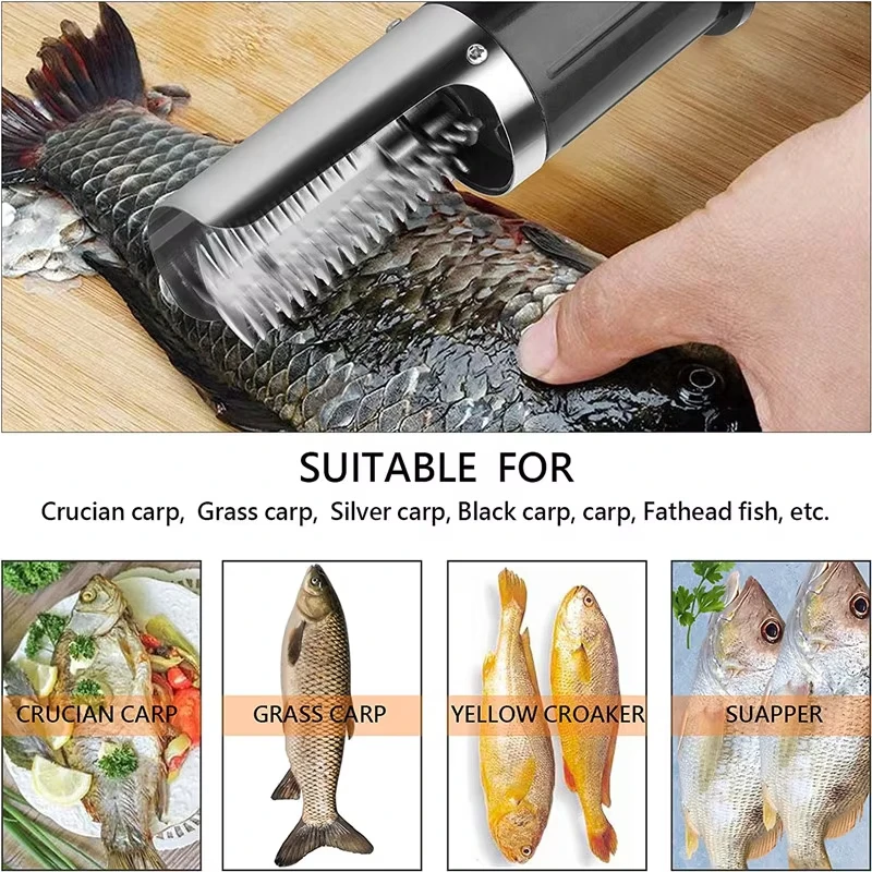 USB Rechargeable Fish Scale Remover