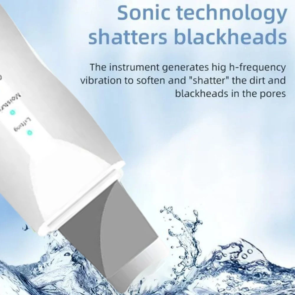 3-in-1 Ultrasonic Facial Skin Scrubber (Original)