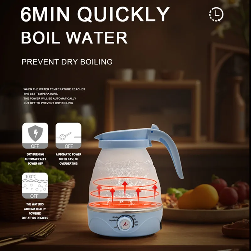 Foldable Electric Travel Kettle