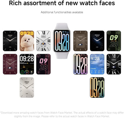 7+1 Smart Watch | Smart Band in Black