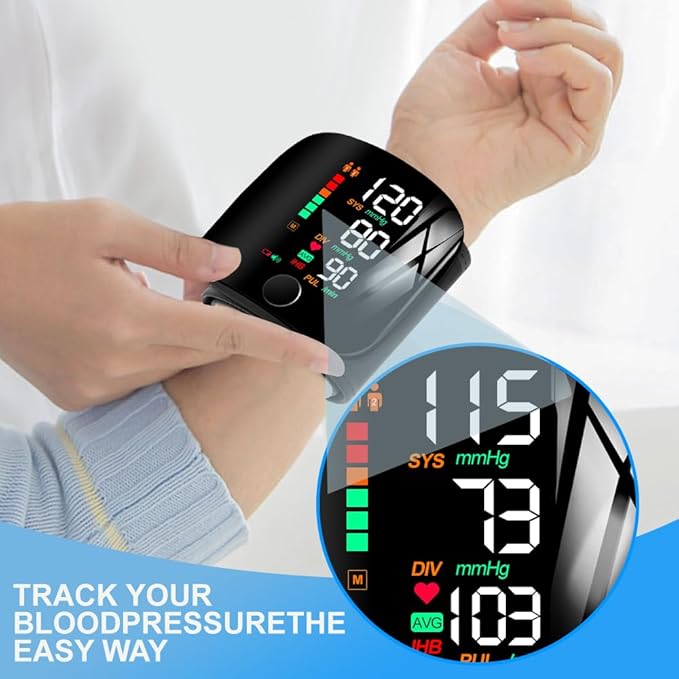 Portable Electronic Blood Pressure Monitor
