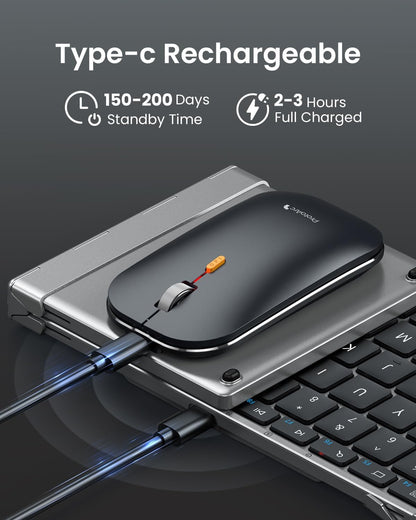 Foldable Wireless Bluetooth Keyboard
