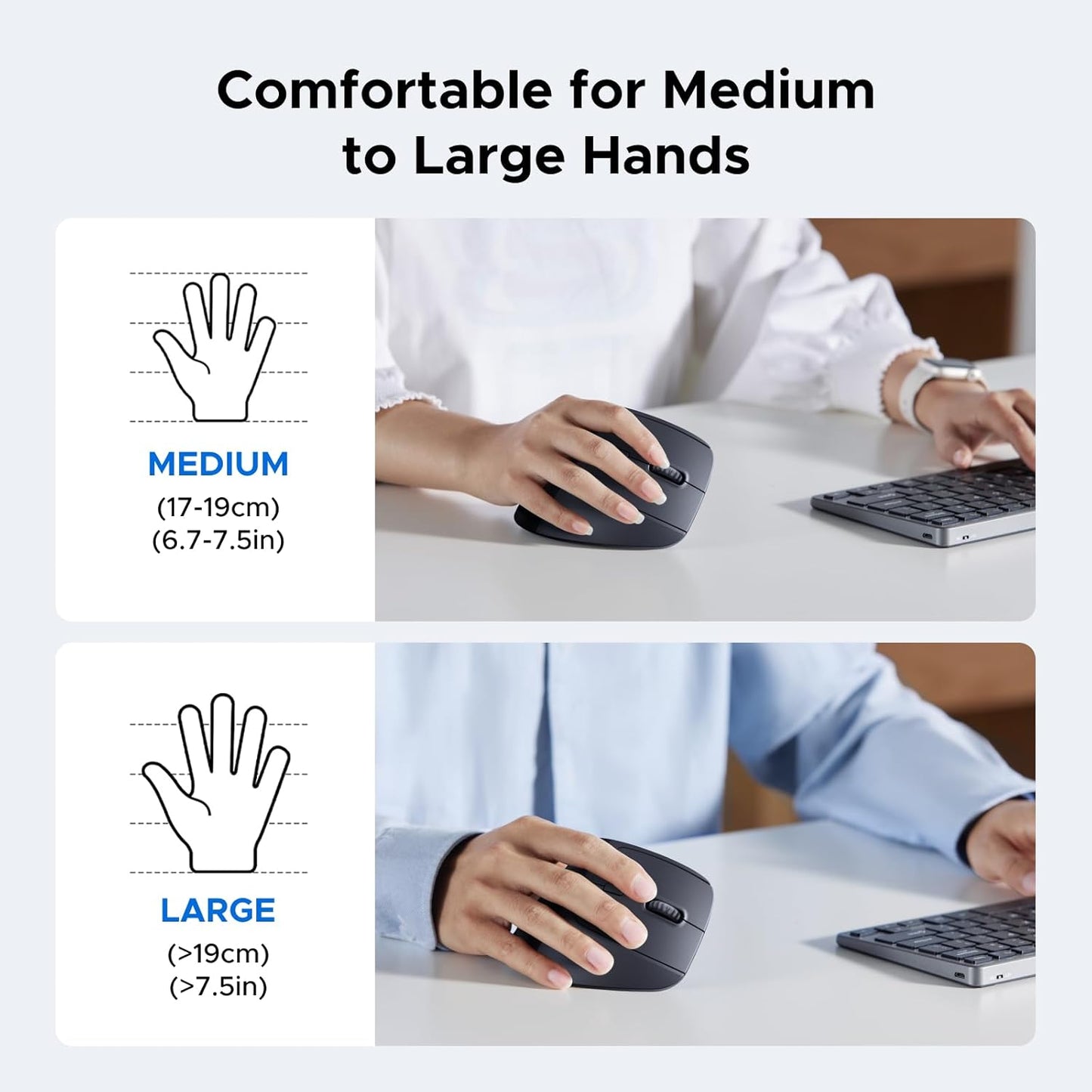 M618 Wireless Vertical Mouse