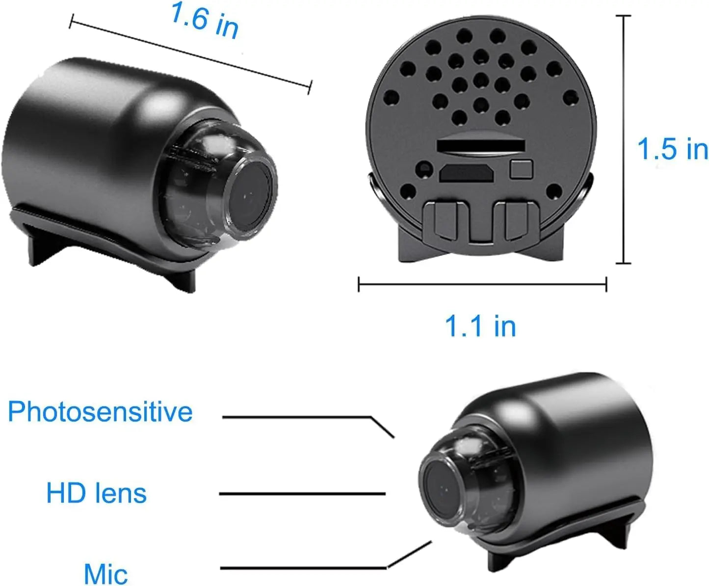 1080P HD X5 Mini WiFi Camera | Portable Surveillance Camera