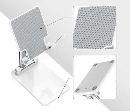 Adjustable Desk Phone & Tablet Holder Stand