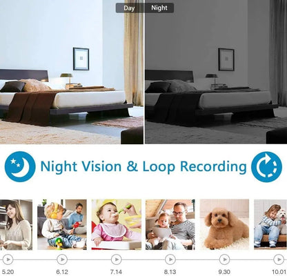 1080P HD X5 Mini WiFi Camera | Portable Surveillance Camera