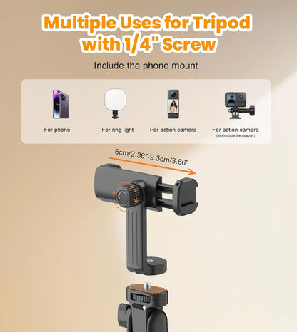 XT02 High-End Bluetooth Selfie Stick Tripod