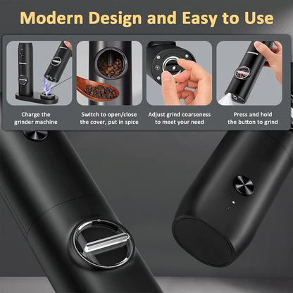 Rechargeable Electric Pepper And Salt Grinder