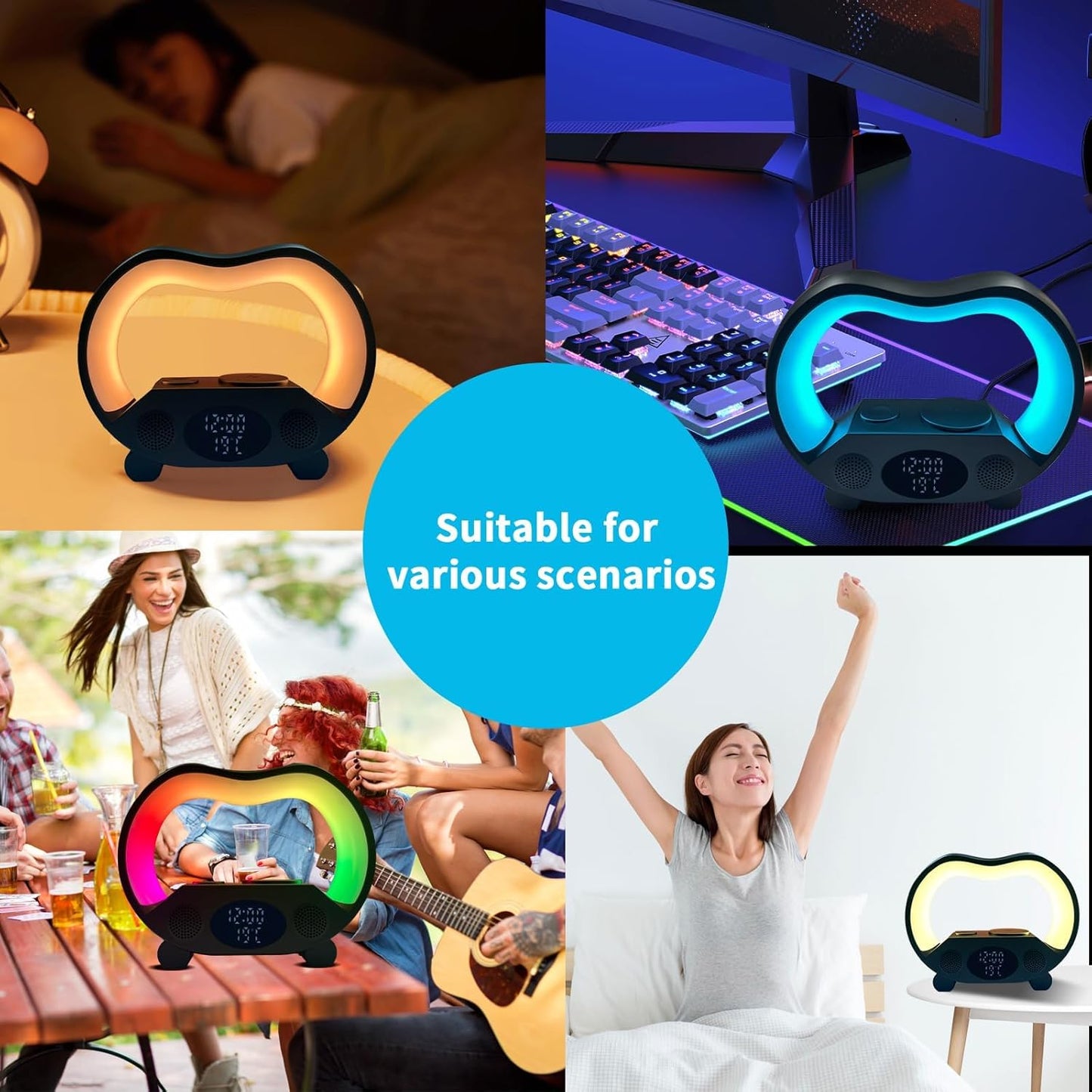 6-in-1 Smart LED Ambience Lamp