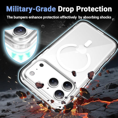 Phone 17 Pro Max Transparent MagSafe Case