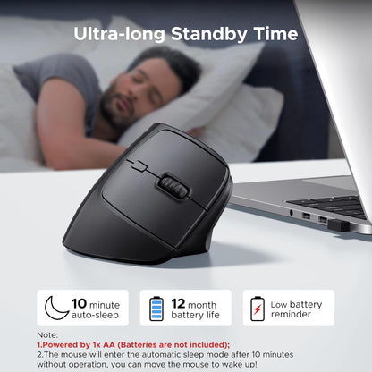 M618 Wireless Vertical Mouse