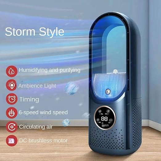 Air Multiplier Bladeless Fan 🌬️✨ Smooth, Safe & Powerful Cooling