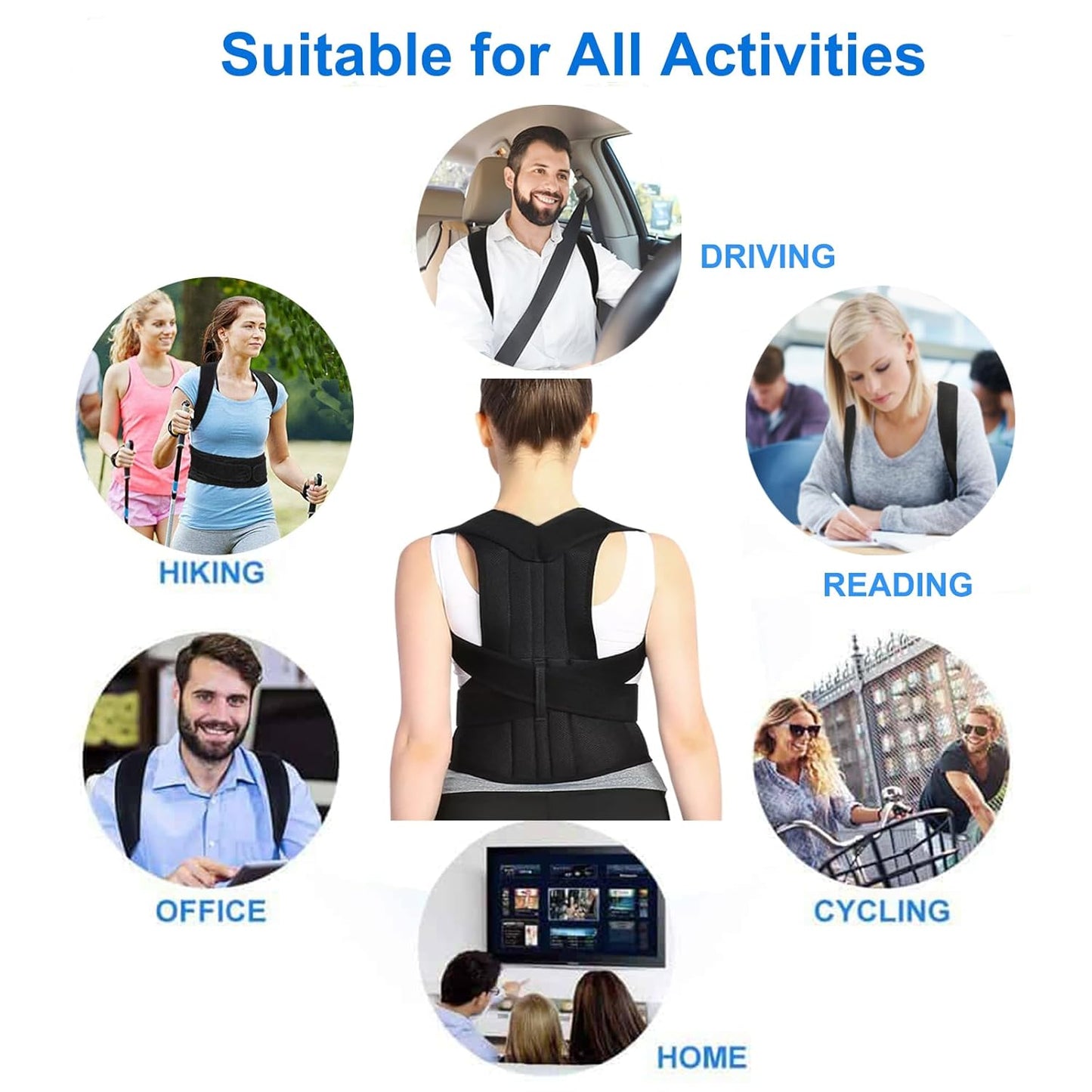 Posture Corrector Therapy Shoulder Belt