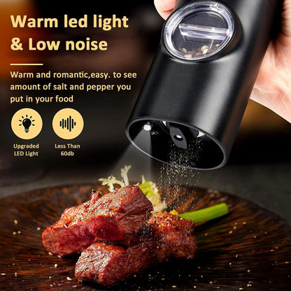 Rechargeable Electric Pepper And Salt Grinder