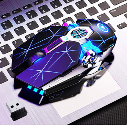 A7 Silver Eagle – Silent Rechargeable Wireless Mouse