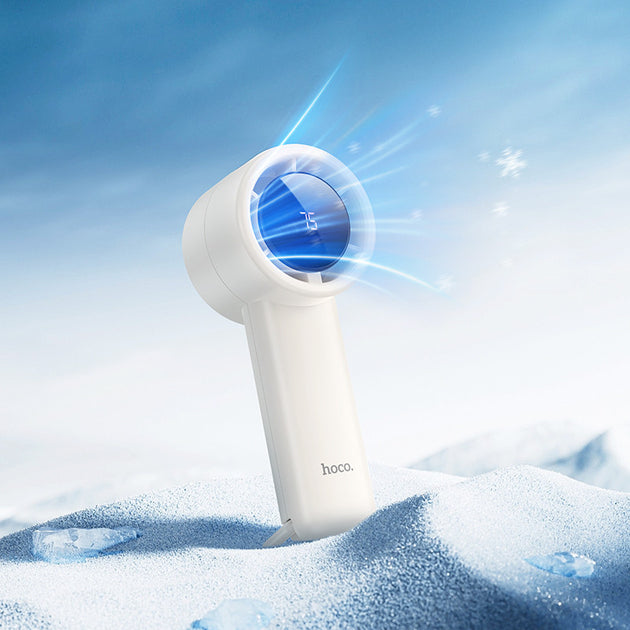 Portable Ceiling & Neck Fan | USB Rechargeable, Small, Digital Display, Office & Outdoor (Available in Multi-Colors)