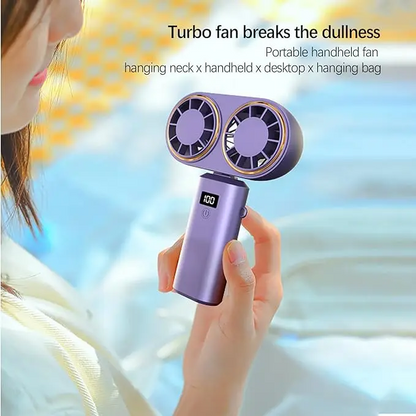 Portable Hurricane Handheld Fan