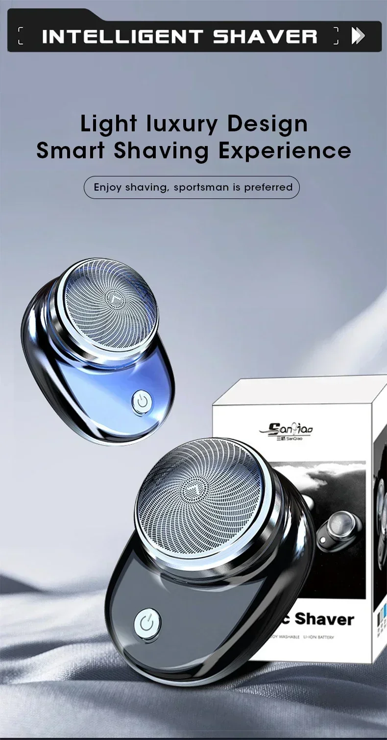 Upgraded MNI Men's Shaver - Wet & Dry Trimmer
