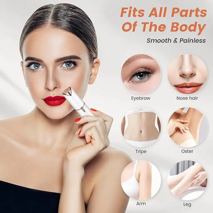 2-in-1 Women’s Eyebrow & Nose Hair Trimmer
