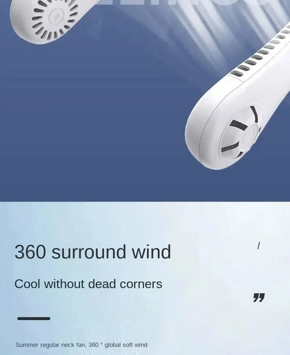 Portable Bladeless Neck Air Cooler