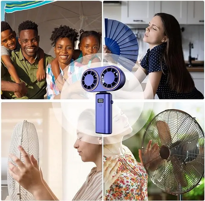 Portable Hurricane Handheld Fan