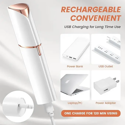 2-in-1 Women’s Eyebrow & Nose Hair Trimmer