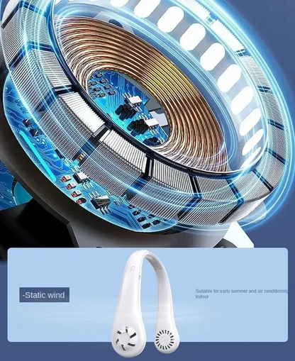 Portable Bladeless Neck Air Cooler