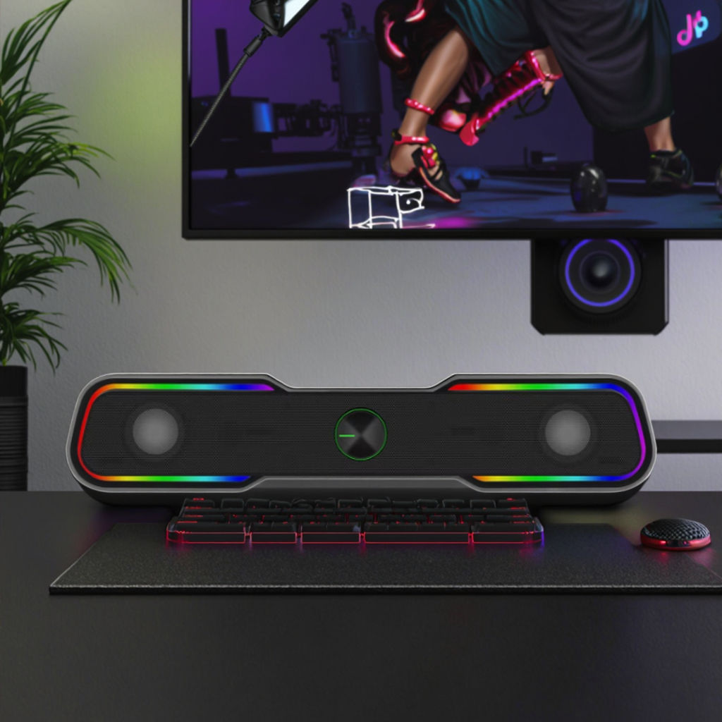Multimedia Wired RGB Luminous Subwoofer