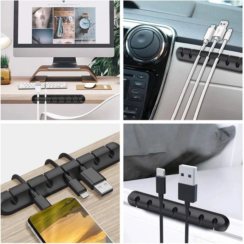 Silicone Cable Management Clamp