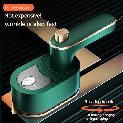 Mini Rotating Steam Iron | Portable Handheld Garment Steamer