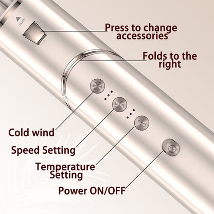 7-in-1 Air Wrap Hair Styler | Ionic Blow Dryer, Curler & Straightener
