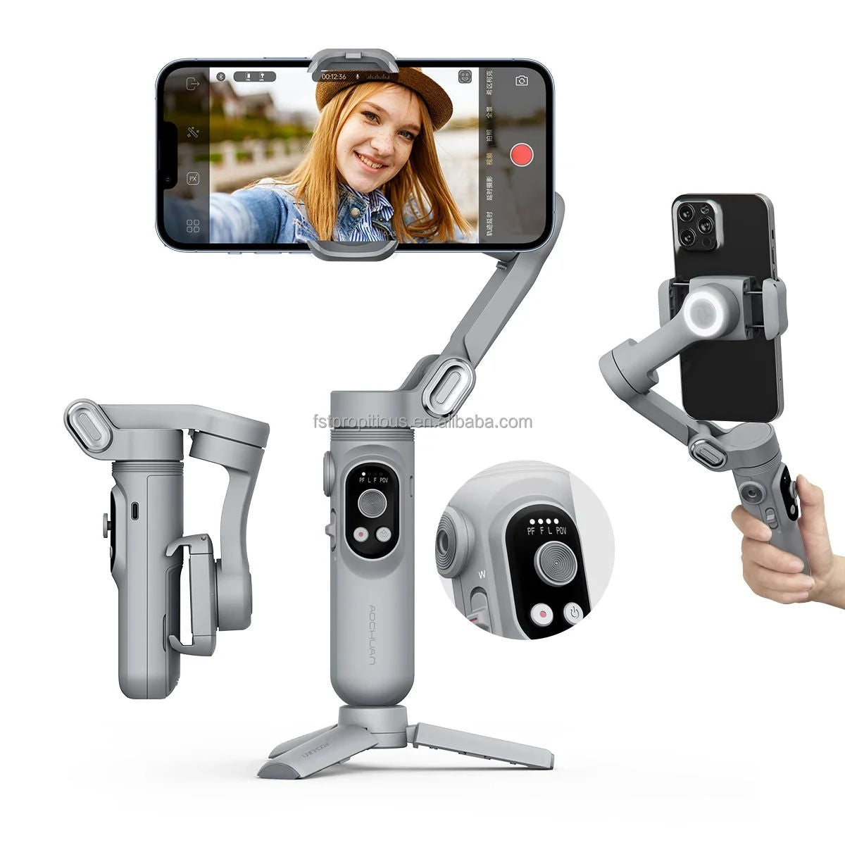 X-3-Axis Smartphone Gimbal – Ultra-Stable Video & Pro-Level Shooting