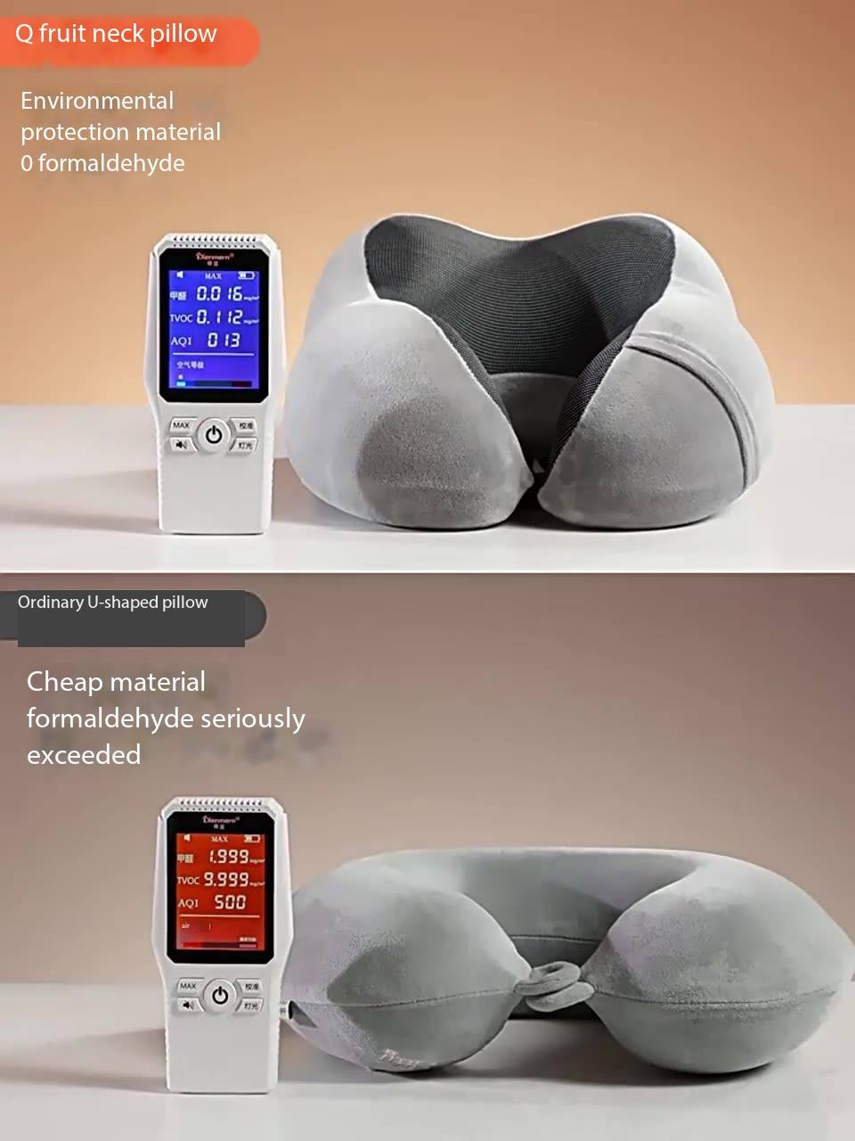 U-Shaped Memory Foam Neck Pillow