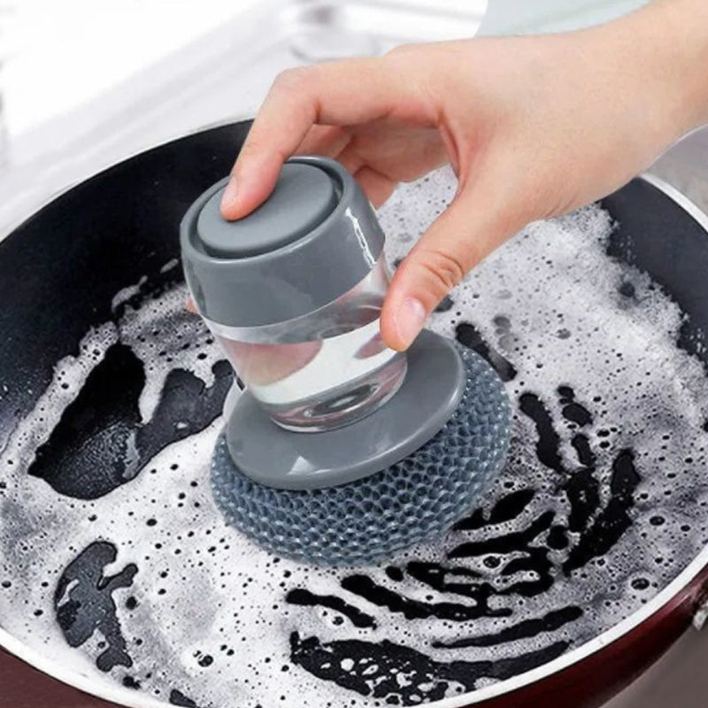 2-in-1 Soap Dispensing Washing Brush