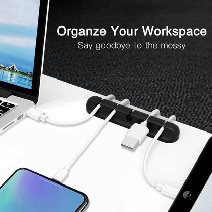 Silicone Cable Management Clamp