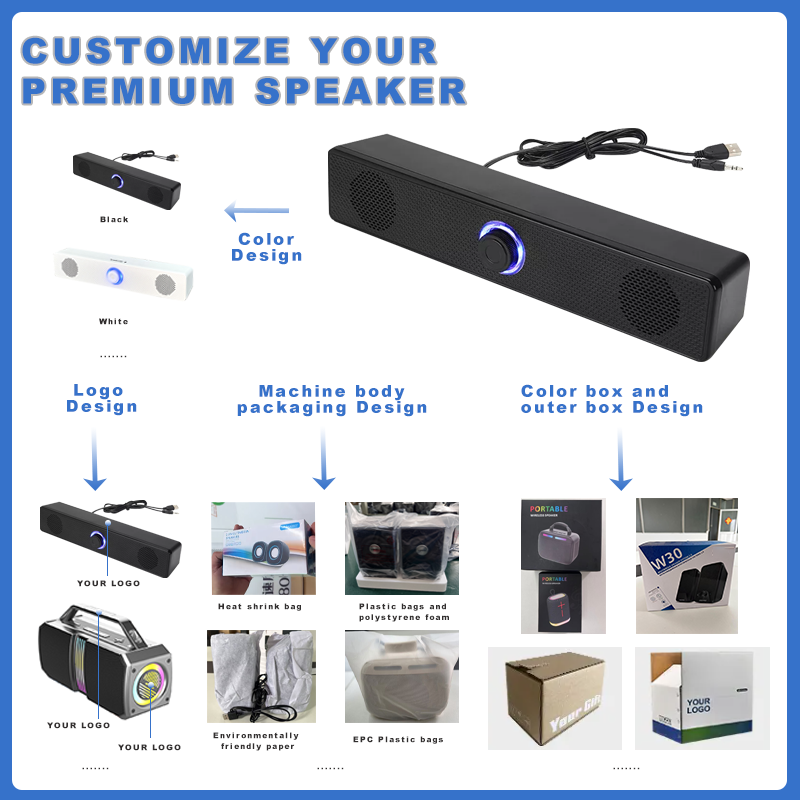 Multimedia Wired RGB Luminous Subwoofer