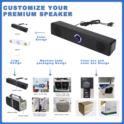 Multimedia Wired RGB Luminous Subwoofer