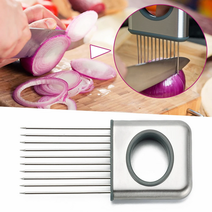 Stainless Steel Onion Cutter Holder