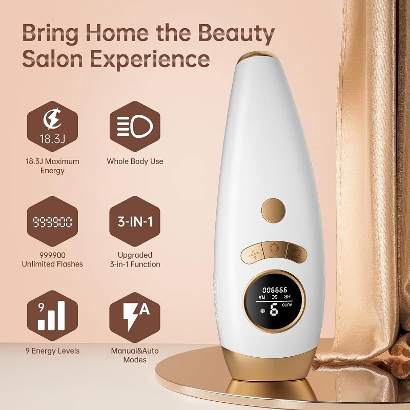 IPL Epilator 510K Portable Ice-Cool Hair Removal