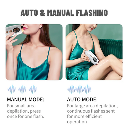 2-in-1 IPL Hair Removal & Photon Rejuvenation (Available in White and Green Color)