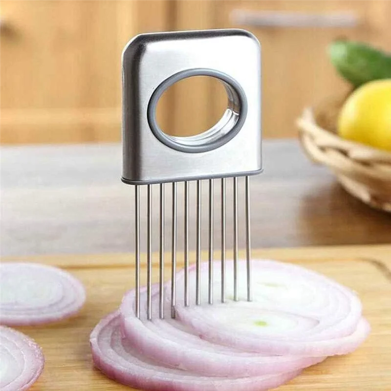 Stainless Steel Onion Cutter Holder