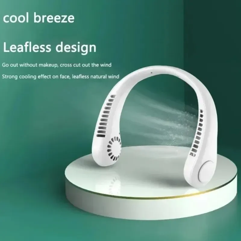 Portable Bladeless Neck Air Cooler