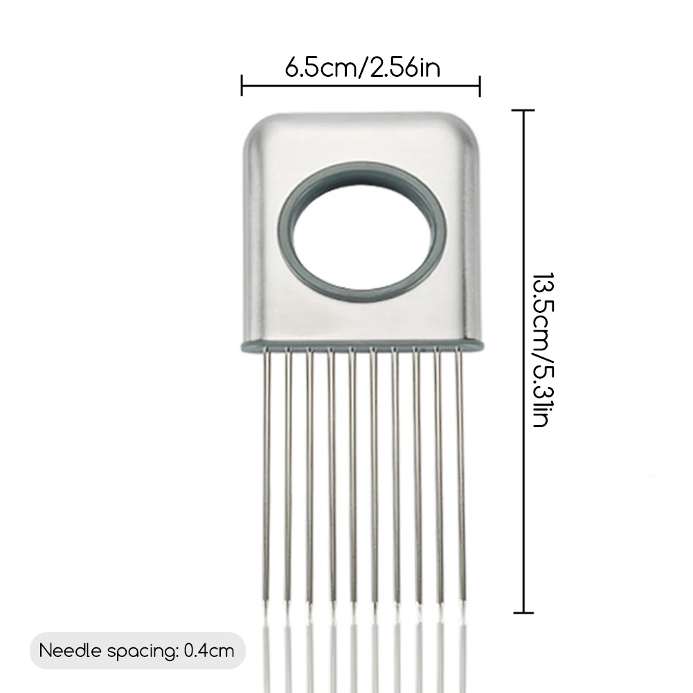 Stainless Steel Onion Cutter Holder