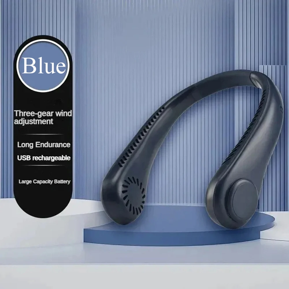 Portable Bladeless Neck Air Cooler