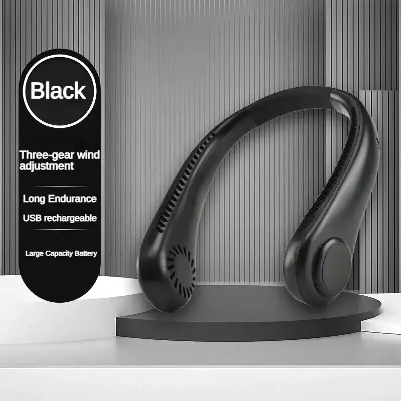 Portable Bladeless Neck Air Cooler