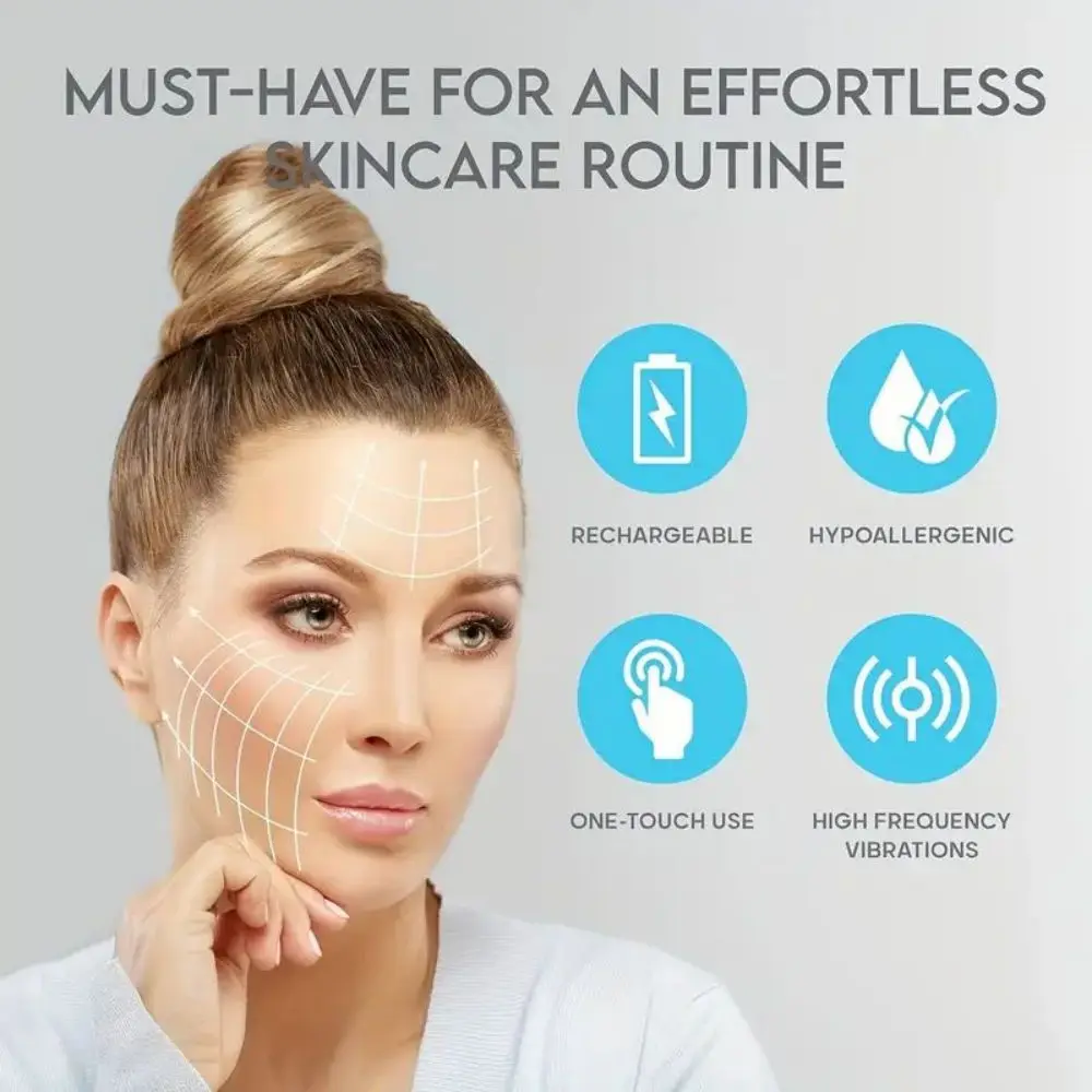 3-in-1 Ultrasonic Facial Skin Scrubber (Original)