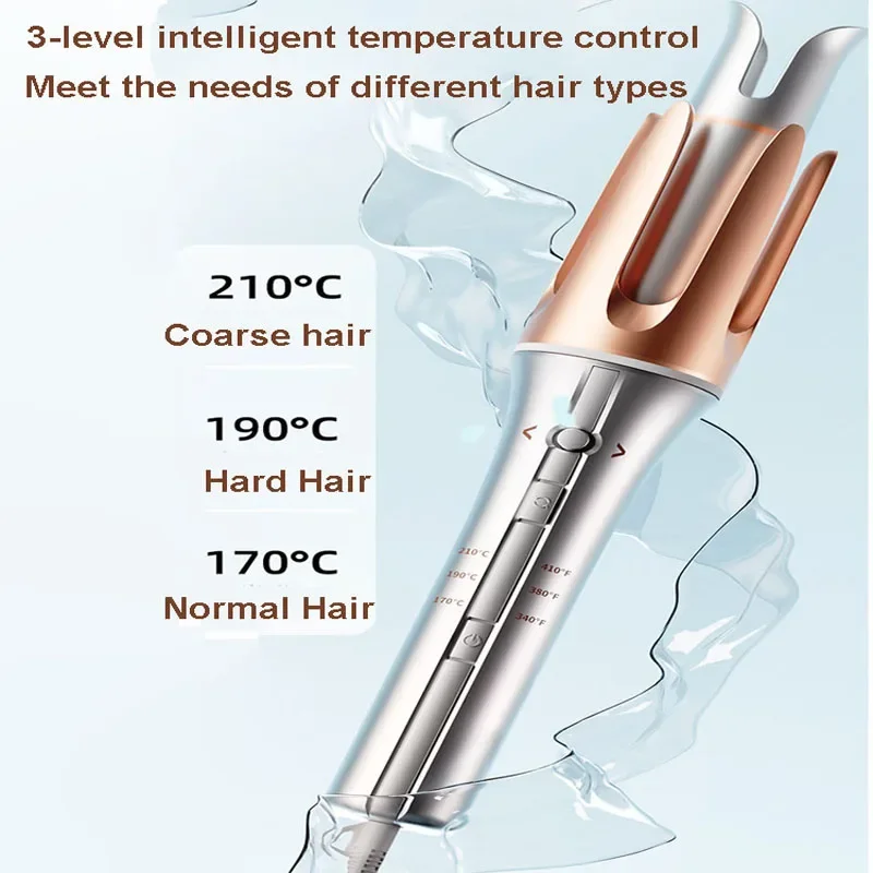 Automatic Curling Iron | Auto Rotating & Anti-Tangle Design