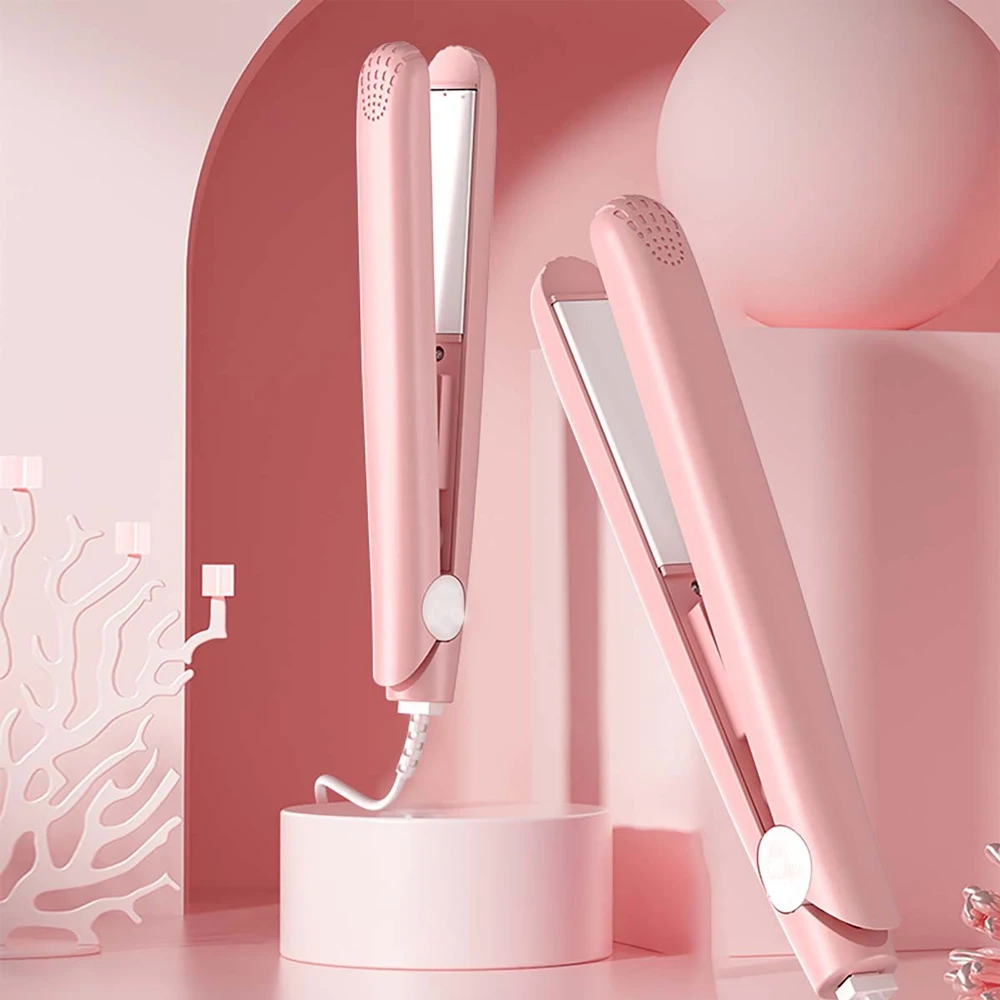 2-in-1 Straightener & Curler | Fast Heat-Up, Salon Smooth Finish | Ceramic Flat Iron (Available in Multi-Colors)
